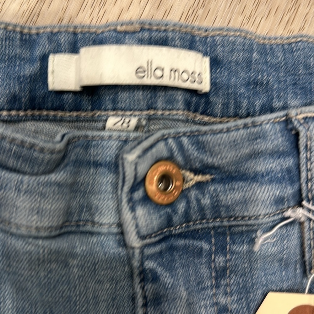 Ella Moss, skinny jeans size 28 light blue - Picture 3 of 6